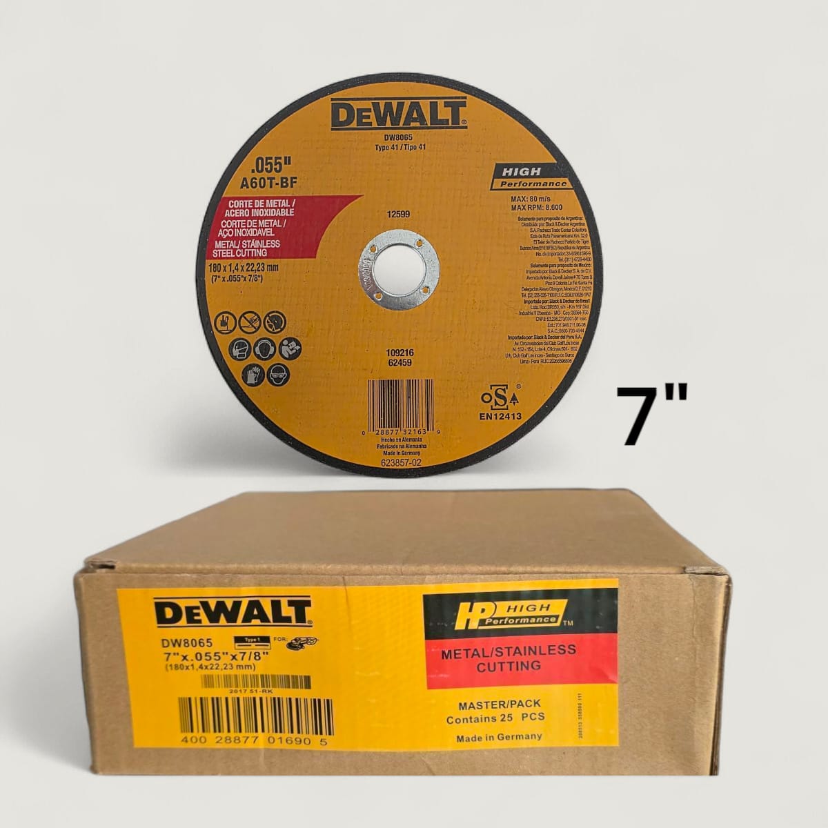 Vista 2 de Discos de Corte x5UND